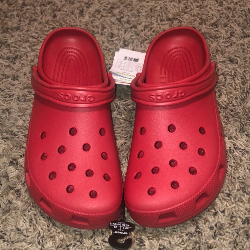 Classic Red Crocs